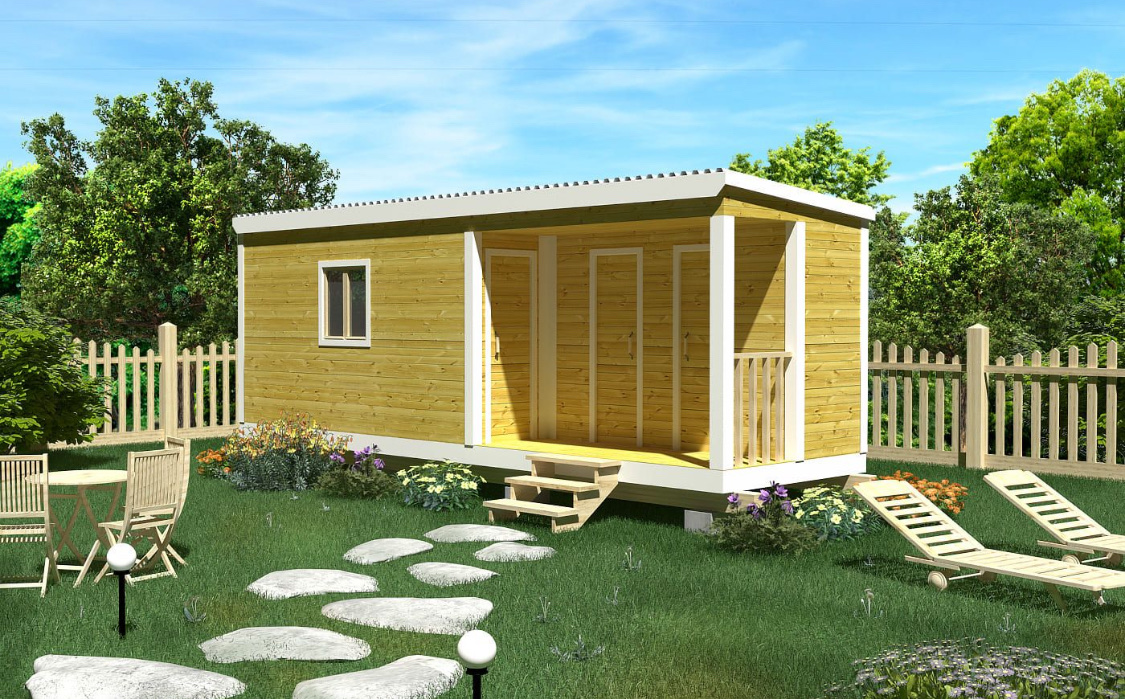 Как выбрать бытовку для дачи