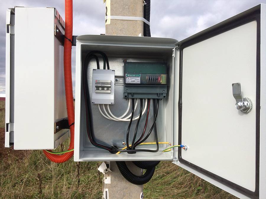 Как подключить временное электроснабжение на участок