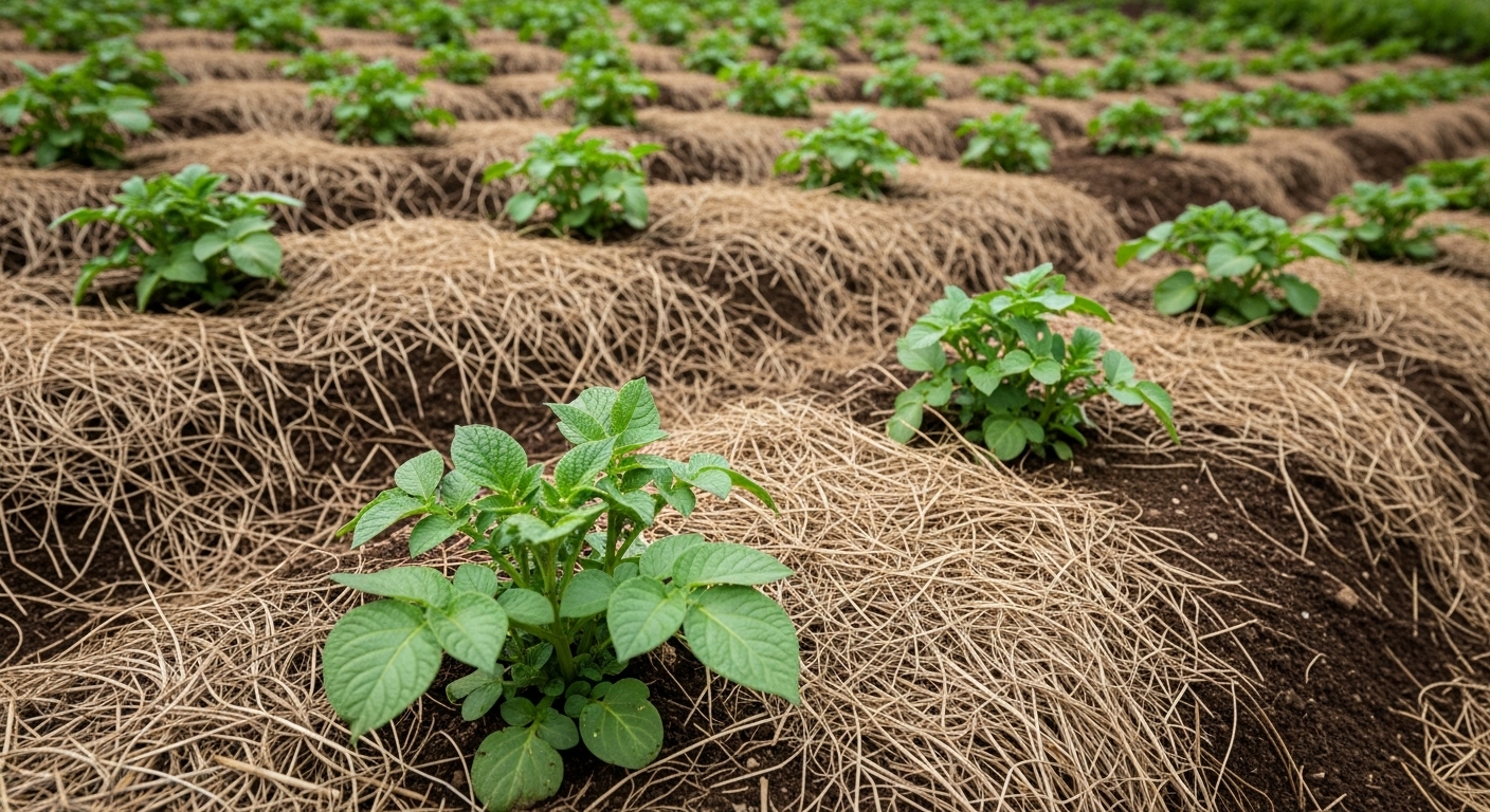 Как правильно окучивать картофель вручную