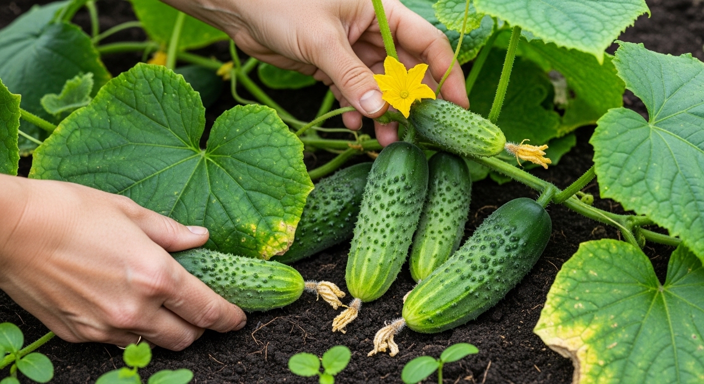 Как формировать огурцы в открытом грунте: подробное руководство для успешного урожая