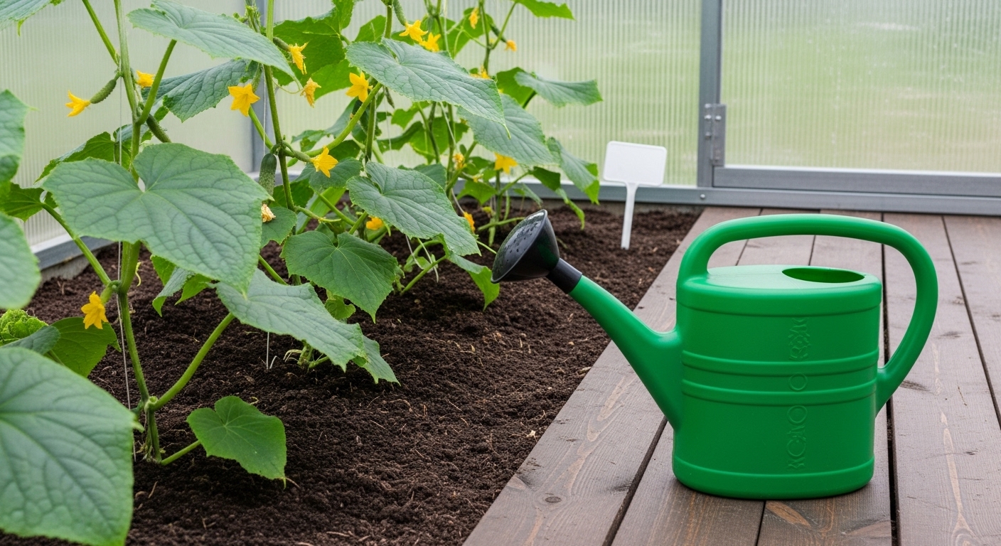 Полив огурцов в теплице: секреты правильного увлажнения для богатого урожая