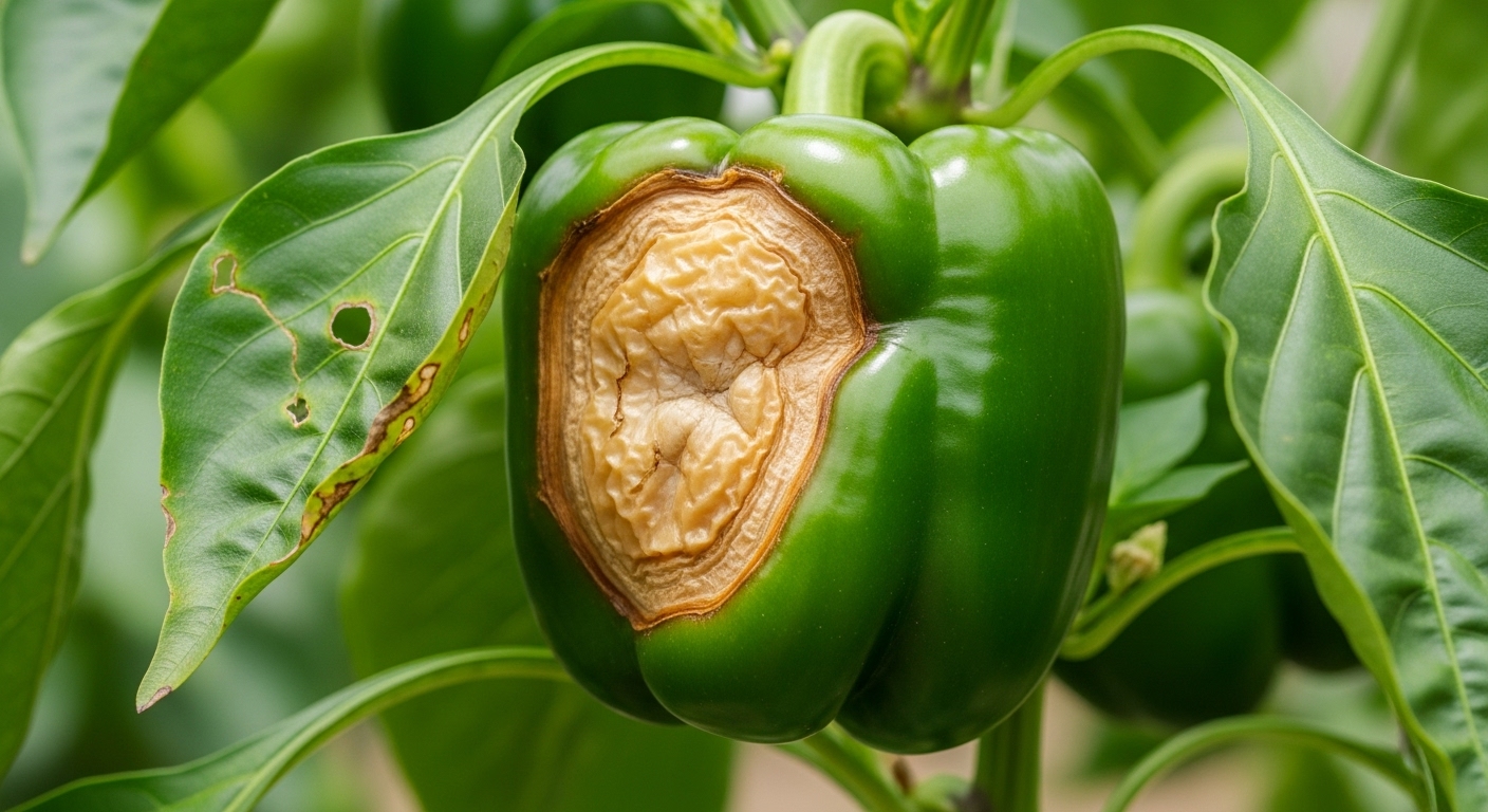 Почему перцы гниют в теплице и как с этим бороться