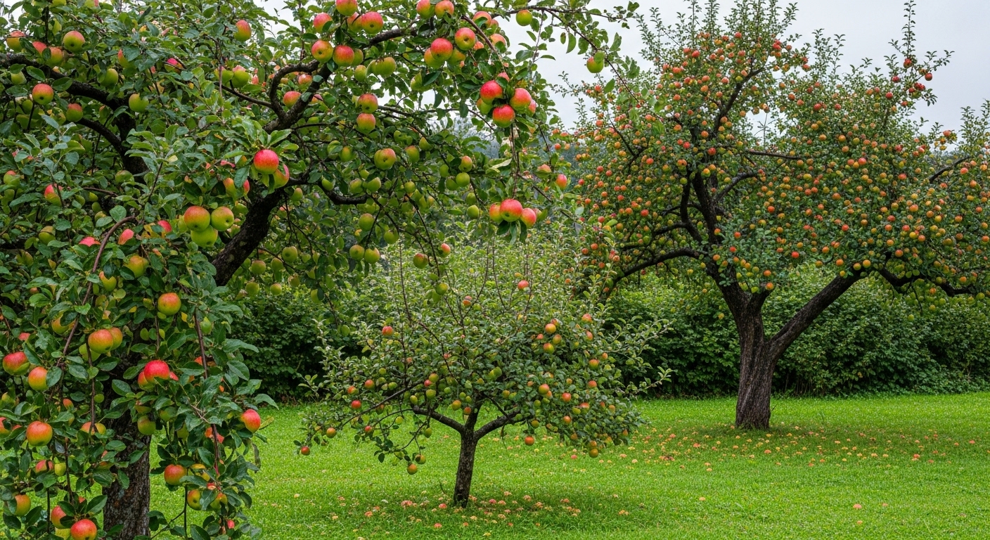 Чем подкормить яблоню во время плодоношения