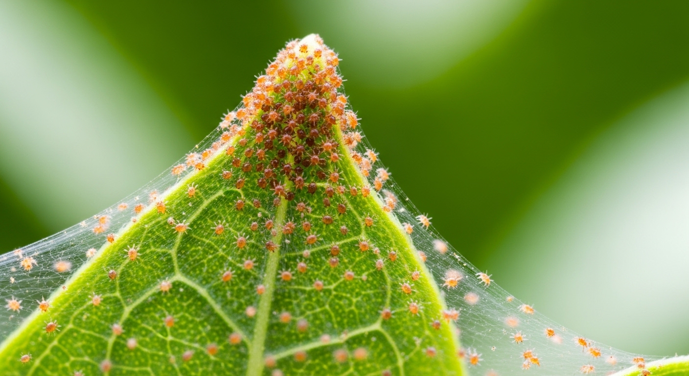 Паутинный клещ в теплице - как избавиться?