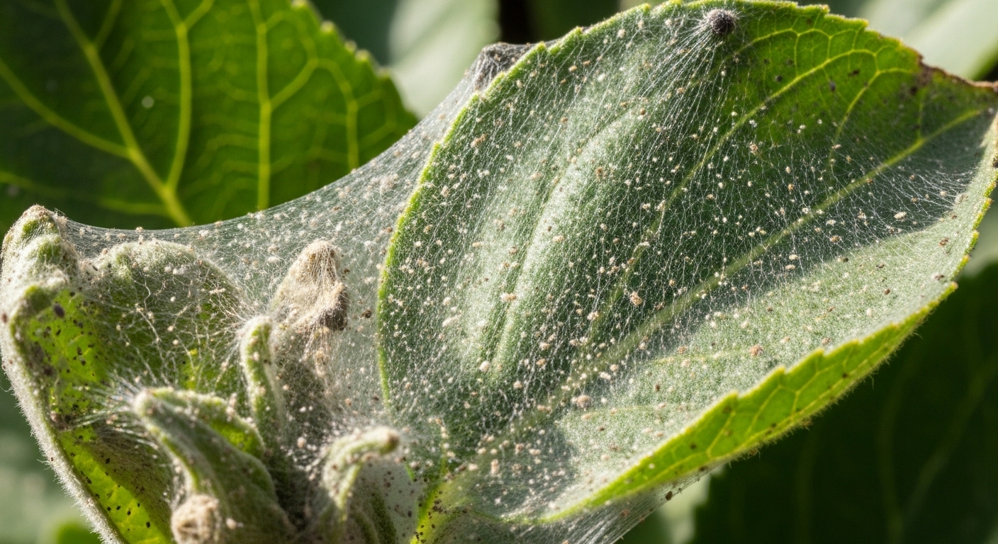 Паутинный клещ в теплице - как избавиться?