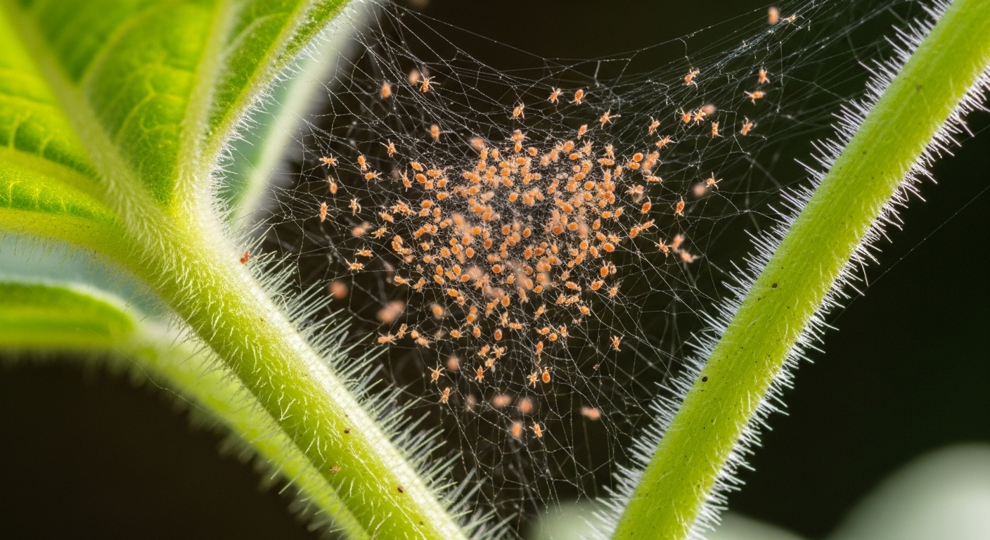 Паутинный клещ в теплице - как избавиться?