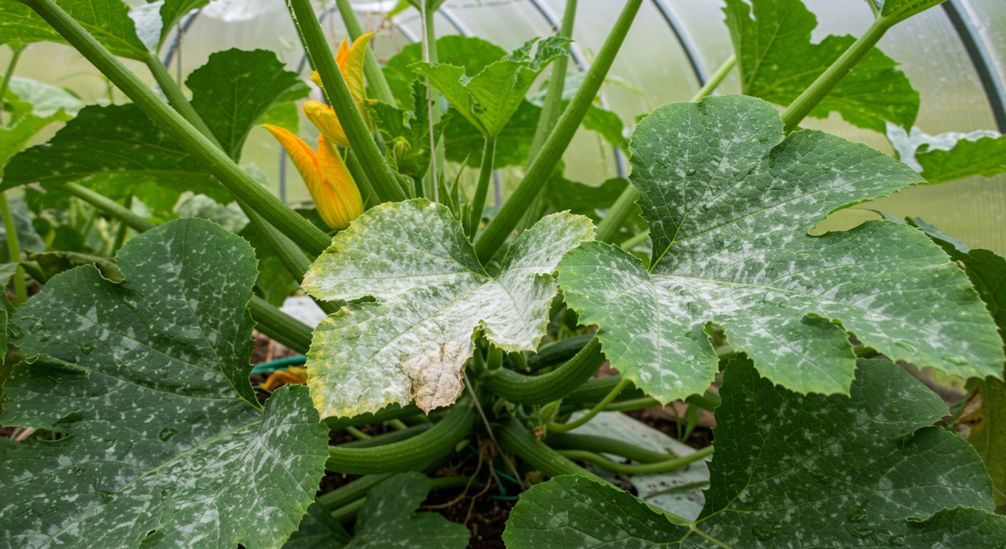 Мучнистая роса на огурцах в теплице: эффективные способы борьбы