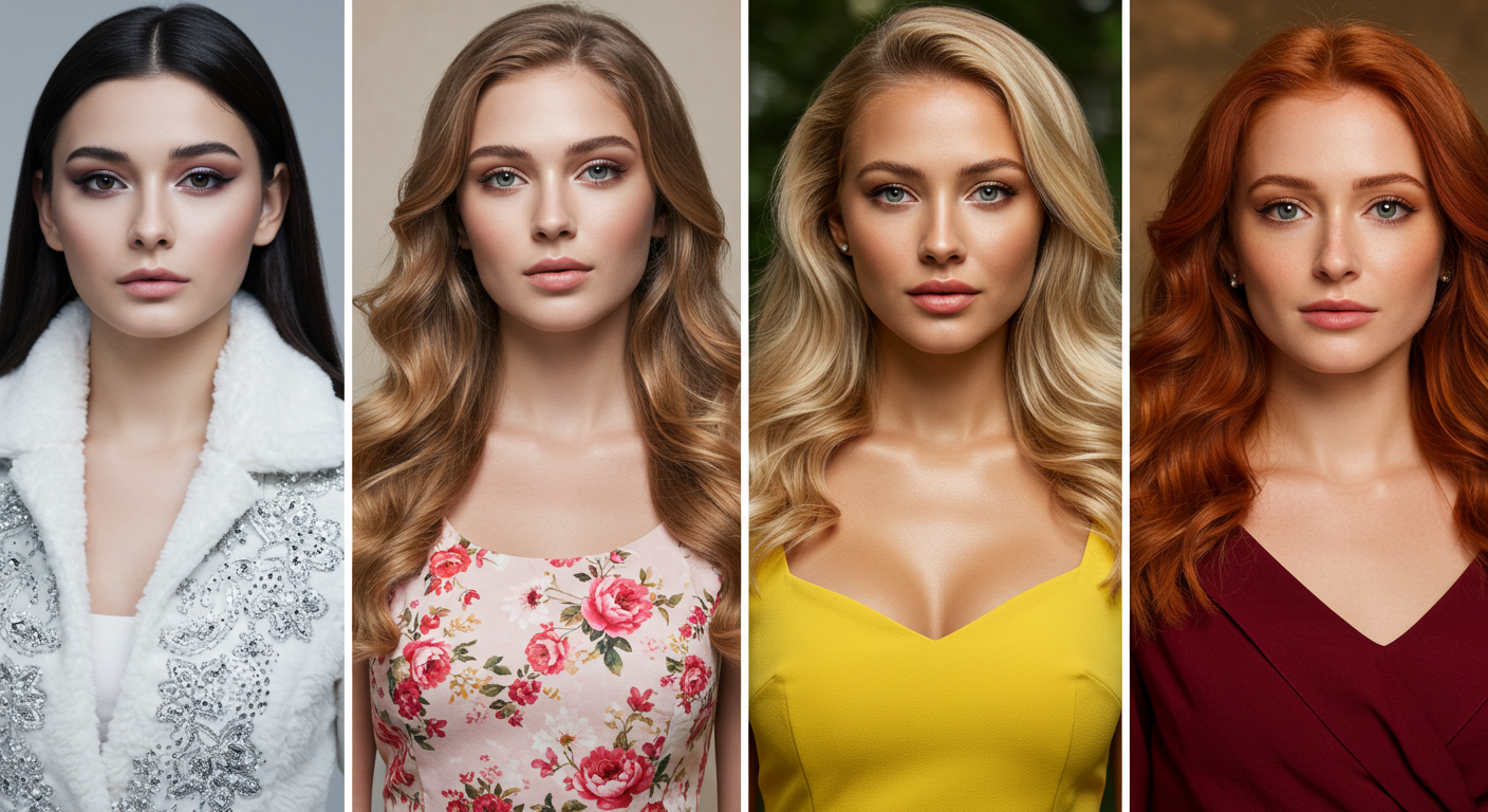 Гардероб по правилам: как определить свой цветотип