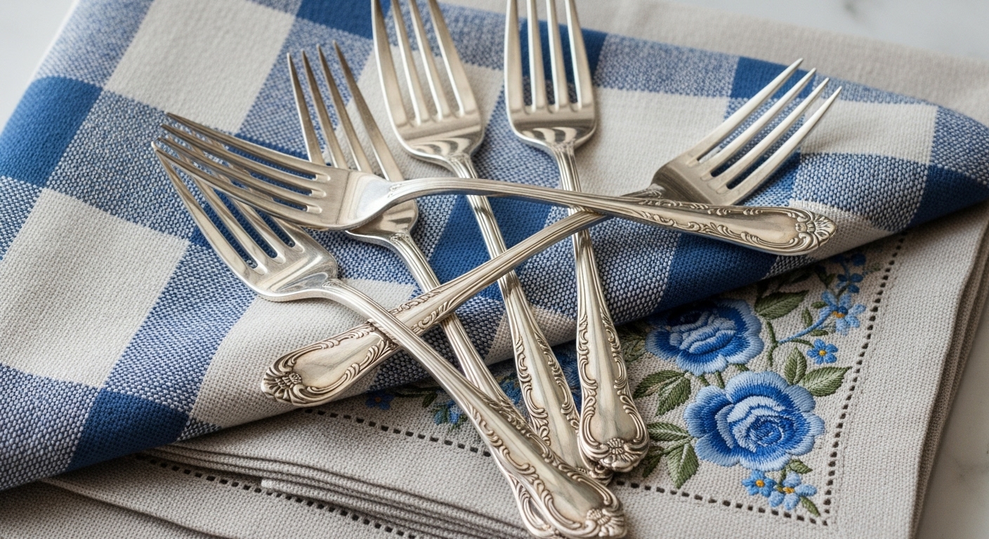 Чем почистить столовое серебро: семь простых способов