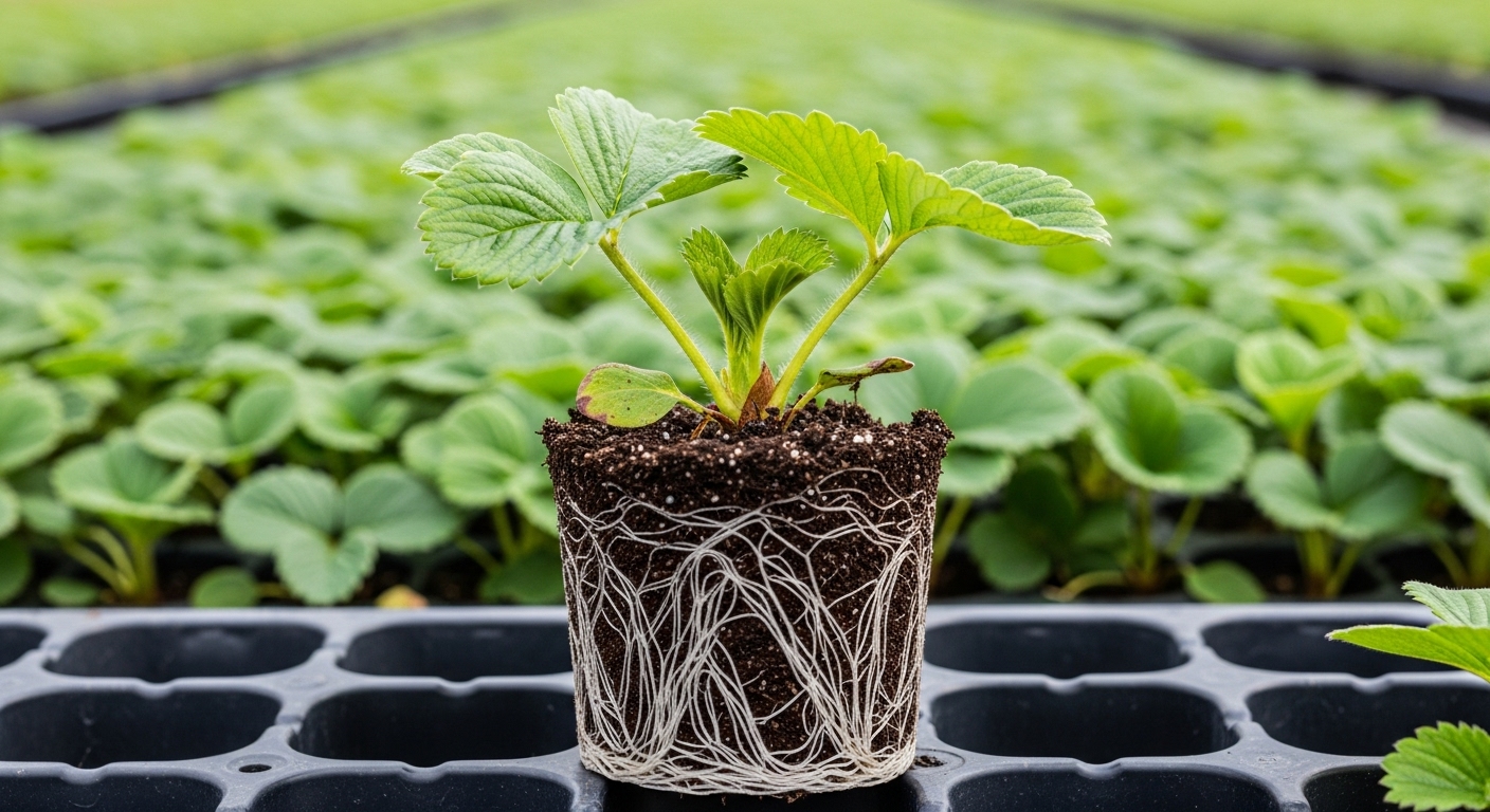 Посадка клубники в августе