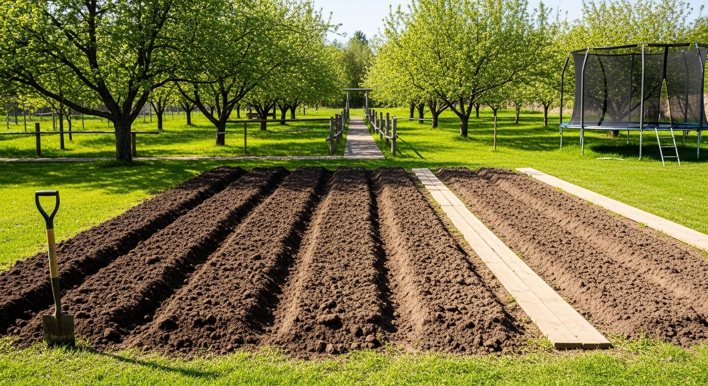 Посадка клубники в августе