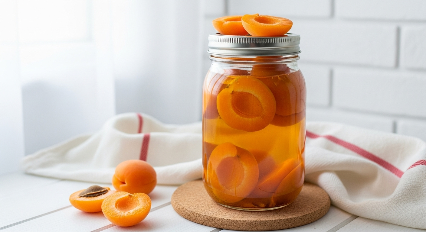 Компот из абрикосов на зиму: простой рецепт