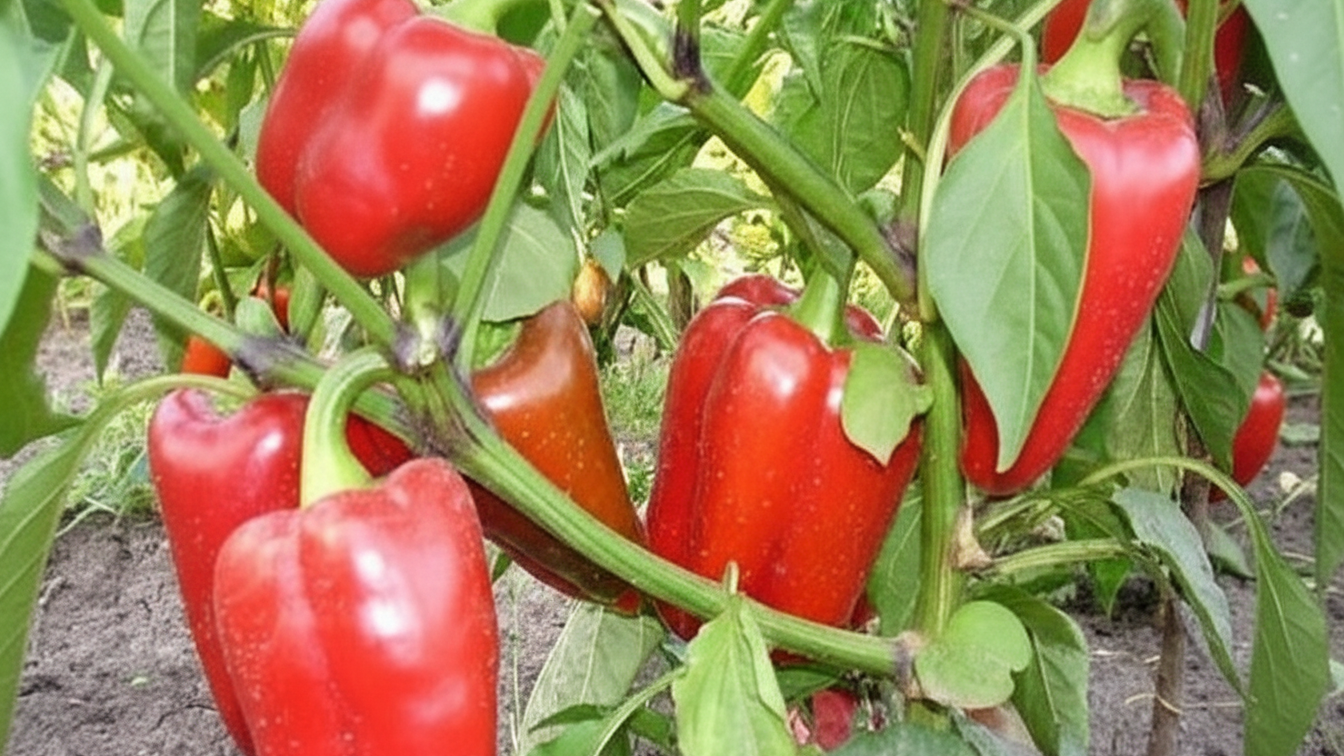 10 самых урожайных сортов и гибридов сладких перцев для теплиц