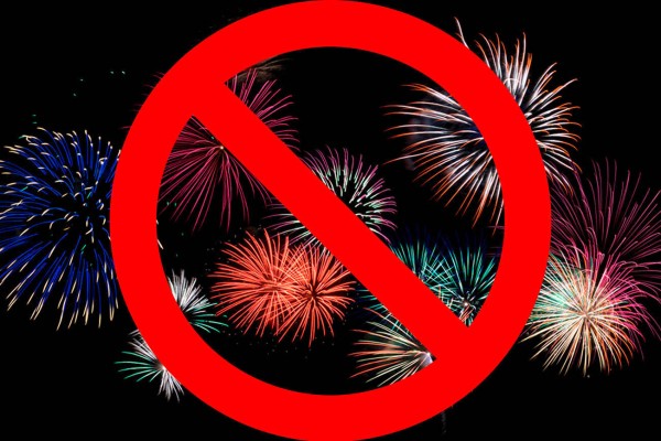 Запрет на фейерверки и петарды на Новый год-2024