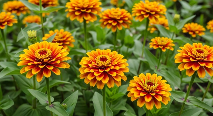 Цинния изящная: как выглядит, описание, где растет