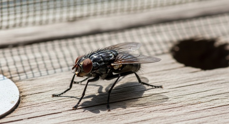 Как избавиться от мух на даче