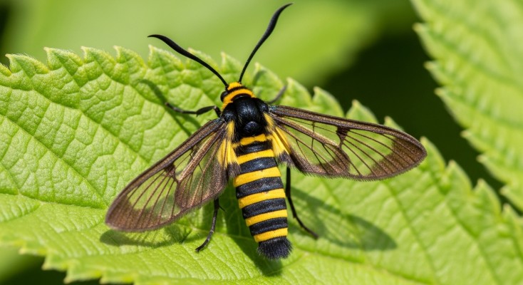 Малинная стеклянница