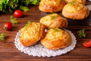Шаньга с картофелем