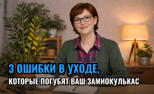 Сохраняем замиокулькас