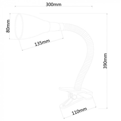 Офисная настольная лампа Cord A1210LT-1BK