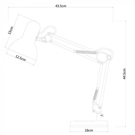 Офисная настольная лампа Junior A1330LT-1AB