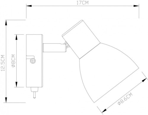 Спот Falena A3117AP-1WH