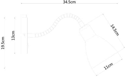 Спот Dorm A1408AP-1CC