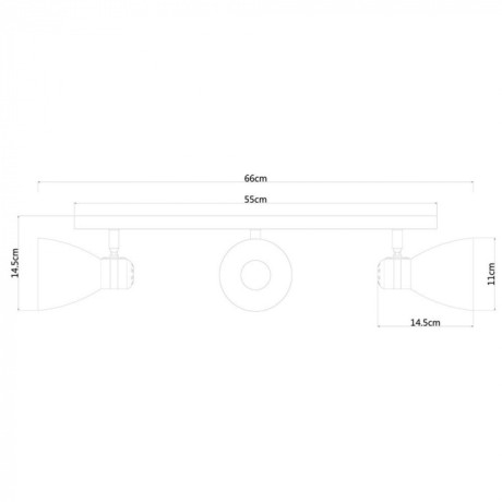 Спот Mercoled A5049PL-3WH