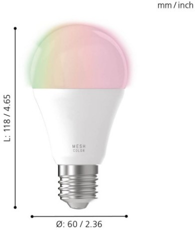 Лампочка светодиодная Eglo Connect 11586