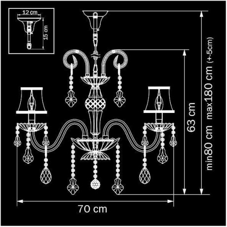 Подвесная люстра Lightstar Pentola 803061