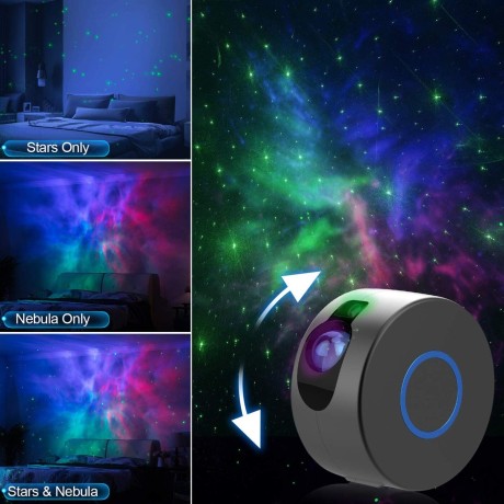 Мини-проектор звездного неба - светодиодный лазерный, галактика, ночник