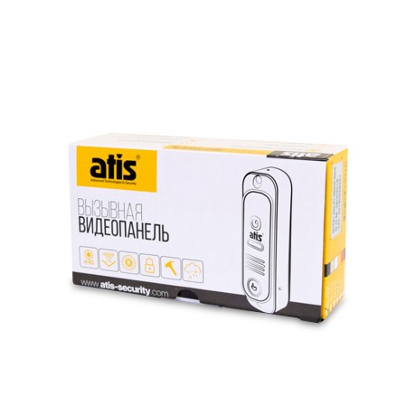 Вызывная панель для видеодомофона Atis AT-380HR Black
