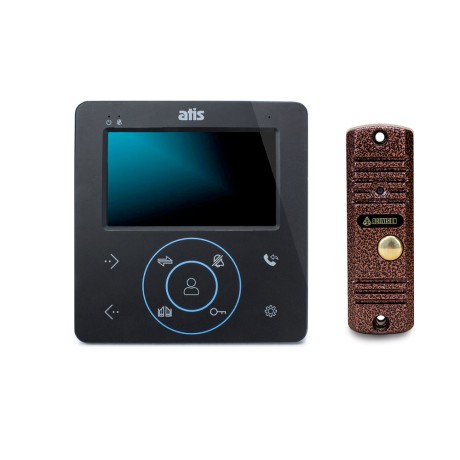 Комплект проводного видеодомофона Atix 480-B-AVC-305-M