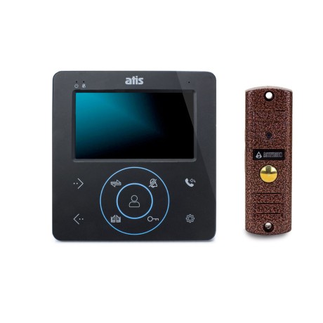 Комплект проводного видеодомофона Atix 480-B-Plus-AVP-508H-M