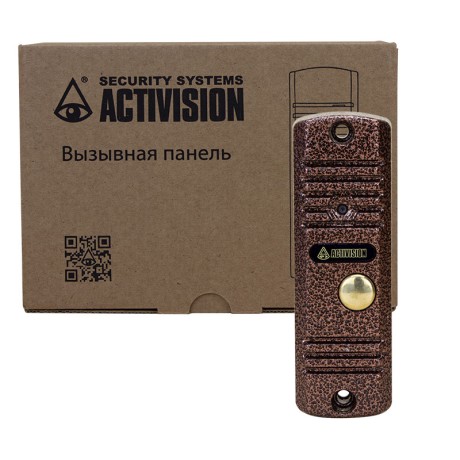 Вызывная панель для видеодомофона Activision AVC-305 Медь