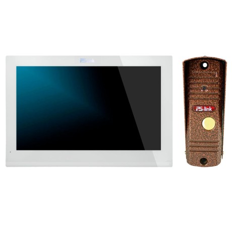 Комплект видеодомофона с вызывной панелью Ps-Link KIT-130TDP-201CR-С