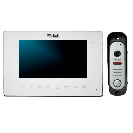 Комплект видеодомофона с вызывной панелью Ps-Link KIT-714TDP-206CR-S