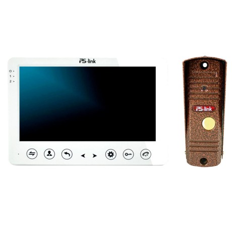 Комплект видеодомофона с вызывной панелью Ps-Link KIT-715DP-201CR-С