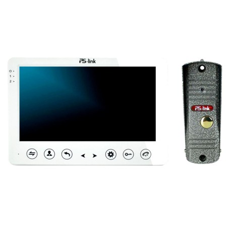 Комплект видеодомофона с вызывной панелью Ps-Link KIT-715DP-201CR-S