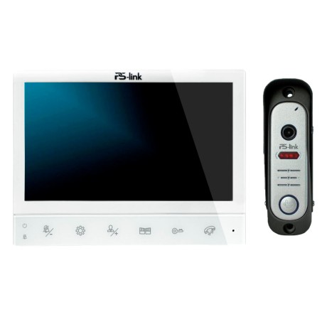 Комплект видеодомофона с вызывной панелью Ps-Link KIT-729DP-206CR-S
