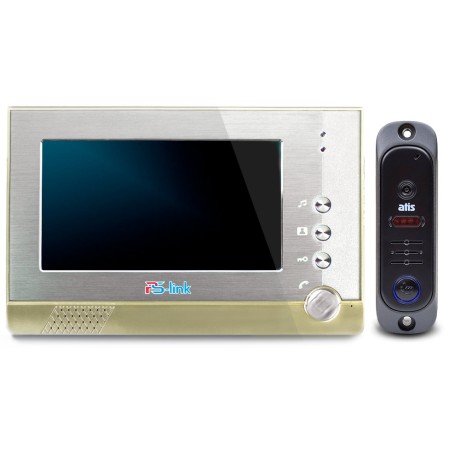 Комплект видеодомофона с вызывной панелью Ps-Link VDI34-AT380HR-B