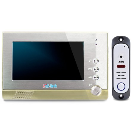Комплект видеодомофона с вызывной панелью Ps-Link VDI34-AT380HR-S