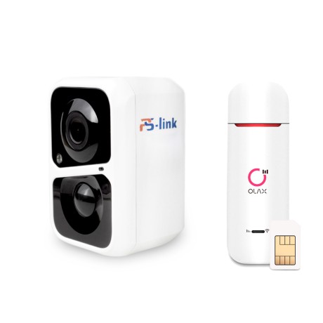 Комплект видеонаблюдения 4G Ps-Link KIT-DB041-4G / 2Мп / 1 камера