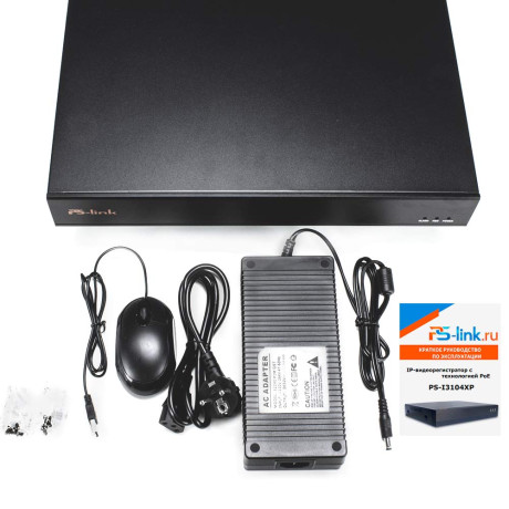 Видеорегистратор цифровой IP Ps-Link PS-I3104XP