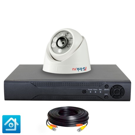 Комплект видеонаблюдения AHD 5Мп Ps-Link KIT-A501HD / 1 камера