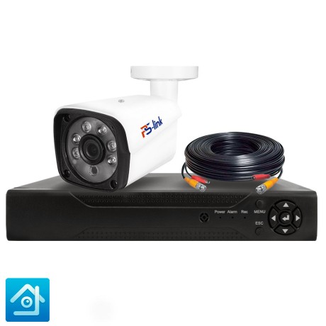 Комплект видеонаблюдения AHD 2Мп Ps-Link KIT-C201HD / 1 камера