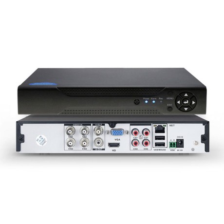 Комплект видеонаблюдения AHD 2Мп Ps-Link KIT-A204HDM / 4 камеры / запись звука