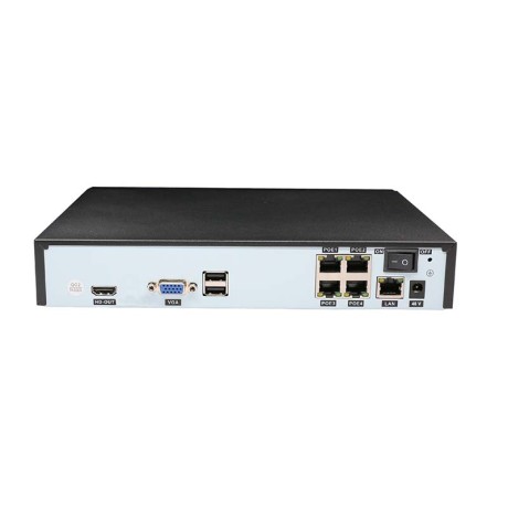 Комплект видеонаблюдения IP Ps-Link KIT-A204IPM-POE / 2Мп / 4 камеры / запись звука