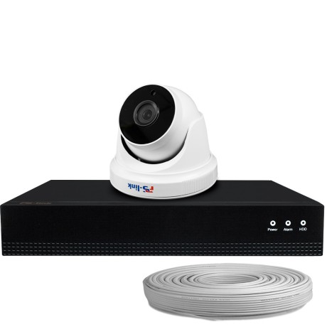 Комплект видеонаблюдения IP Ps-Link KIT-A801IP-POE / 8Мп / 1 камера / питание POE