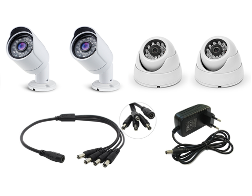 Комплект видеонаблюдения AHD 2Мп Ps-Link KIT-B204HD / 4 камеры